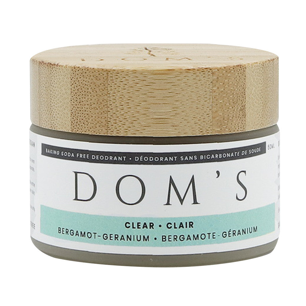 Nelson Naturals Doms Deodorant Clear, 65 Grms